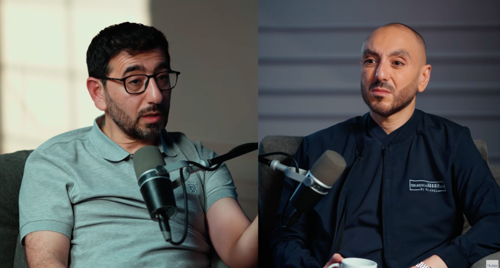 مقابلة اعلامية للدكتور يمان التل مع بودكاست انت مش راجل